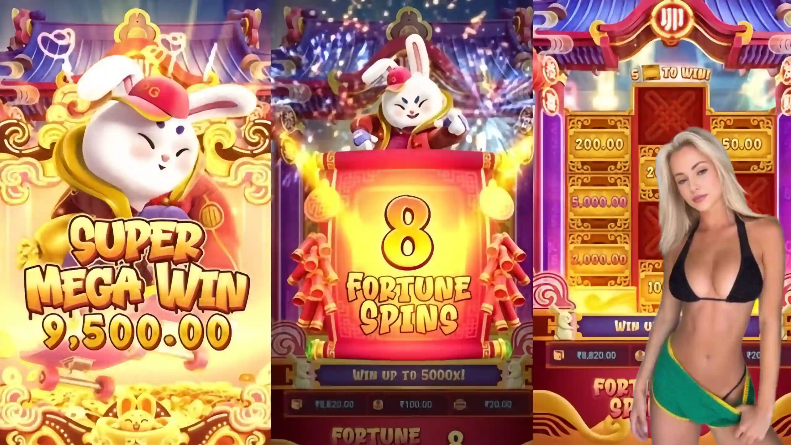 Wild Expansivo Fortune Rabbit 4242 - Coelho Dourado que Expande